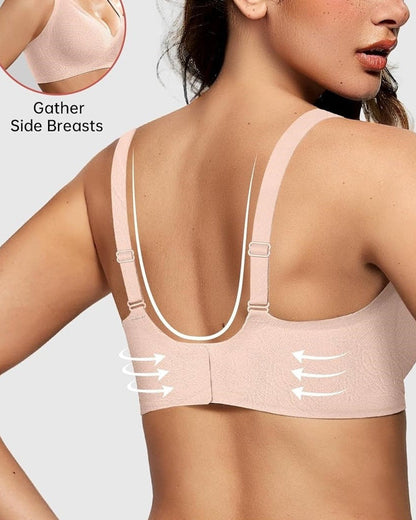 Nura Deep V Wireless Push-Up Bra