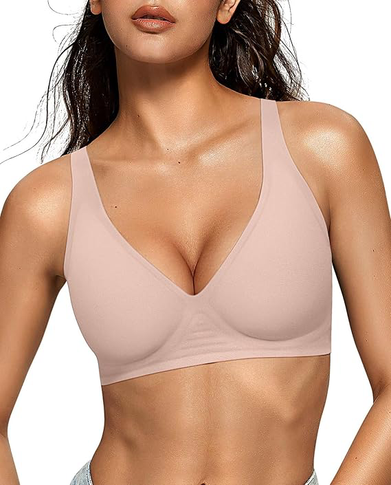 Nura Deep V Wireless Push-Up Bra