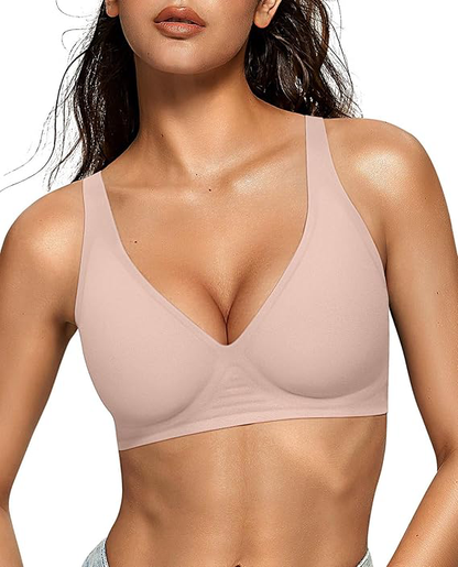 Nura Deep V Wireless Push-Up Bra