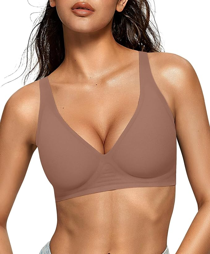 Nura Deep V Wireless Push-Up Bra