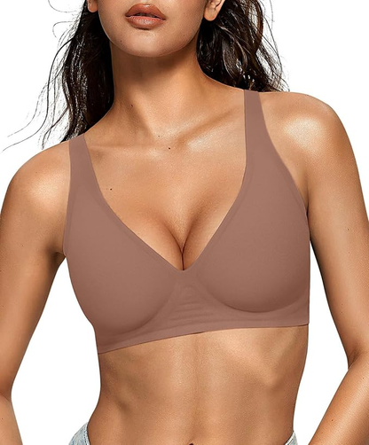 Nura Deep V Wireless Push-Up Bra